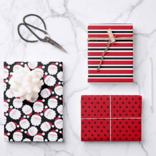 Santa Wrapping Paper Sheets