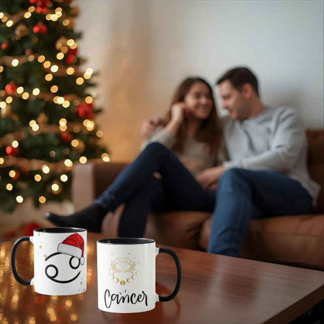 Santa Zodiac Cancer Mug (Creator Uploaded)