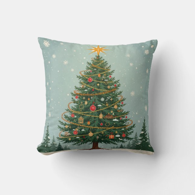 SantaClaus Cushion Pillow Christmas (Front)