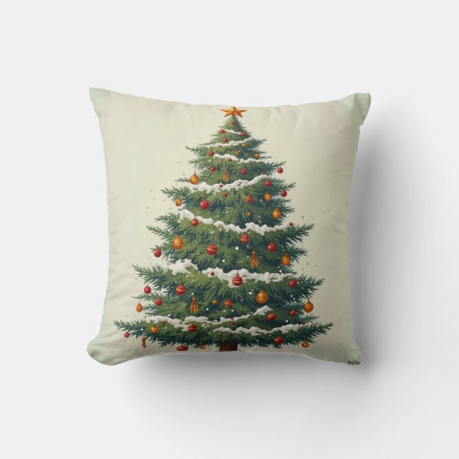 SantaClaus Cushion Pillow Christmas (Front)