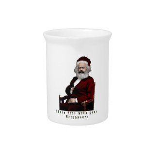 SantaKarl MarXmas Beverage Pitcher