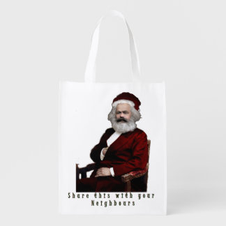 SantaKarl MarXmas Grocery Bag