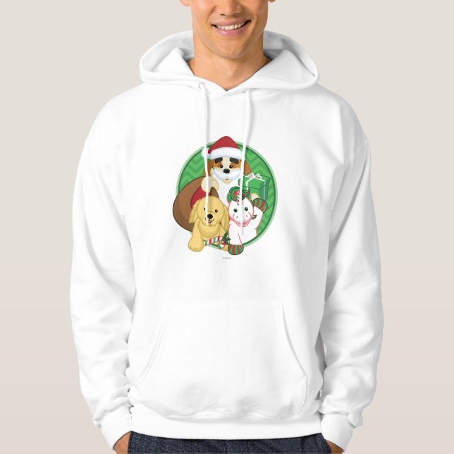 Santakinz and Friends Hoodie (Front)