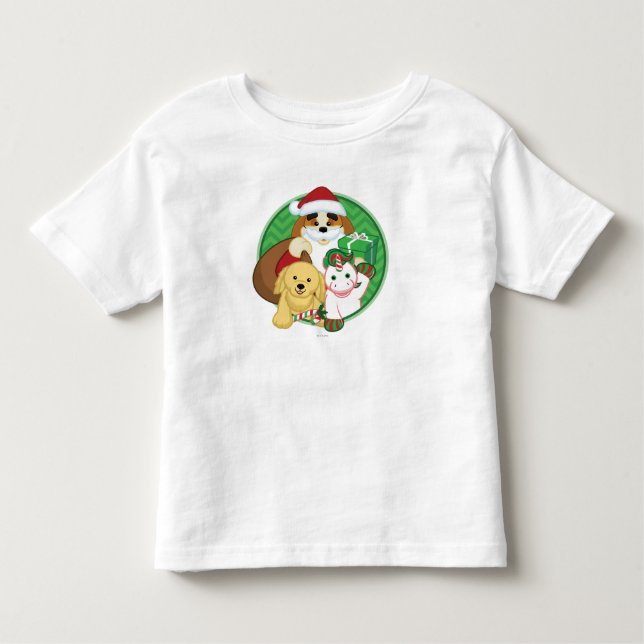 Santakinz and Friends Toddler T-shirt (Front)