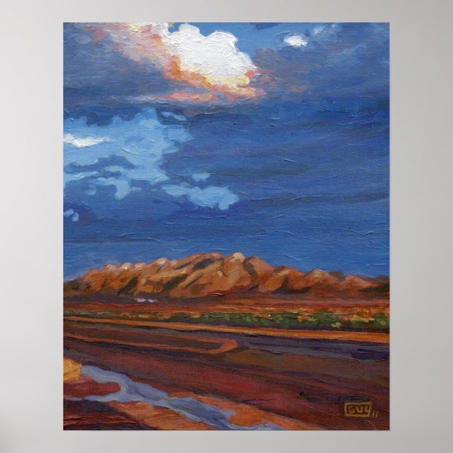 Santan Sunset Poster (Front)