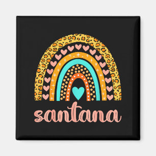 Santana Santana Name Birthday Shirt Gift  Magnet