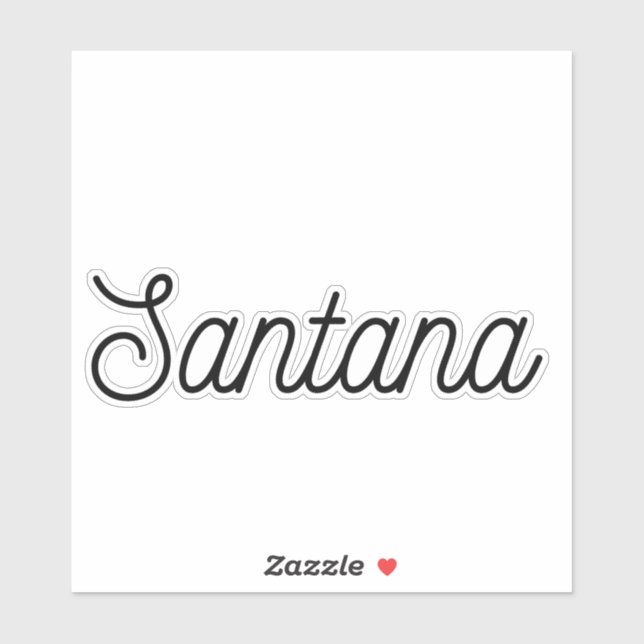 Santana Sticker (Sheet)