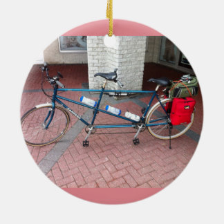 Santana Tantem Bicycle Ceramic Ornament