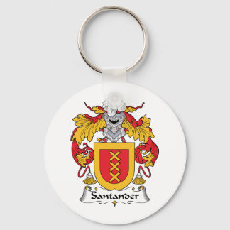 Santander Family Crest Keychain