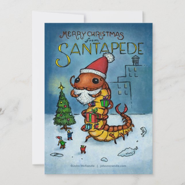 Santapede Card (Front)