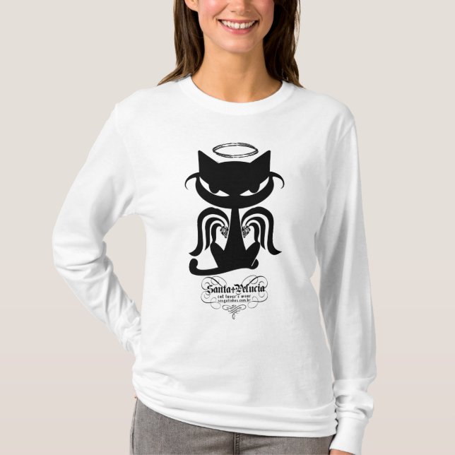 santapelucia  Ladies AA Hoody Long Sleeve fitted (Front)