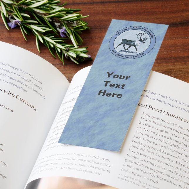 Santa's 1st Polar Airlift Sqdn - Subdued Bookmarks (Book)