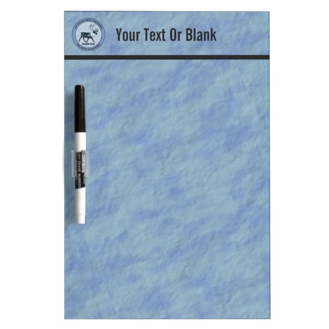 Santa's 1st Polar Airlift Sqdn - Subdued Dry Erase Board (Front)