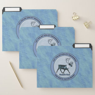 Santa's 1st Polar Airlift Sqdn - Subdued File Folder