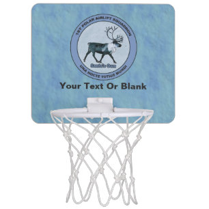 Santa's 1st Polar Airlift Sqdn - Subdued Mini Basketball Hoop