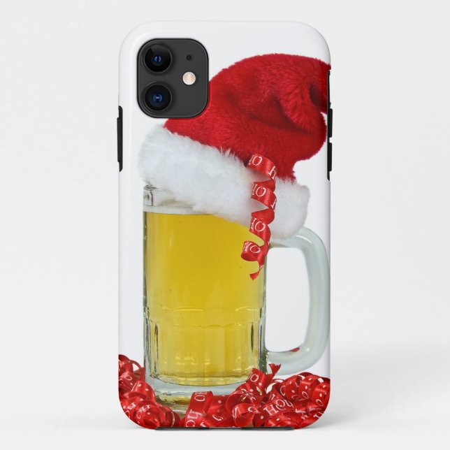 Santa's Beer Case-Mate iPhone Case (Back)