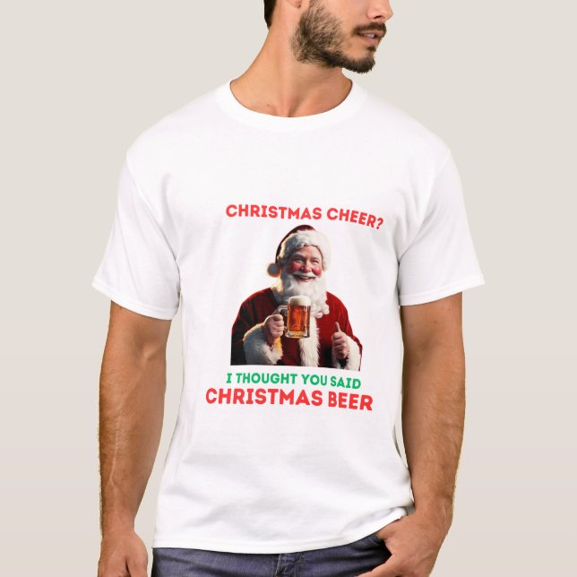 Santa's Beer T-Shirt (Front)