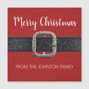 Santa's Belt Merry Christmas