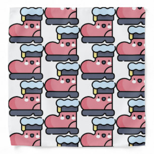 santa's boot bandana