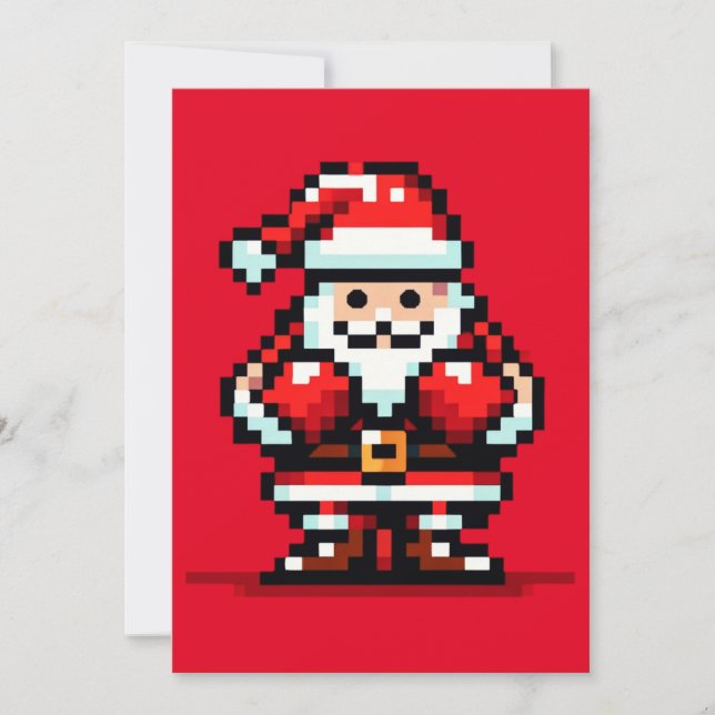 Santa's Boxing Match - Holiday Showdown (Front)