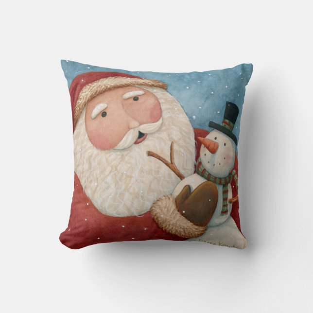 Santa's Buddy - Pillow (Front)