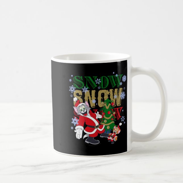 Santas By The Tree  Coffee Mug (Right)