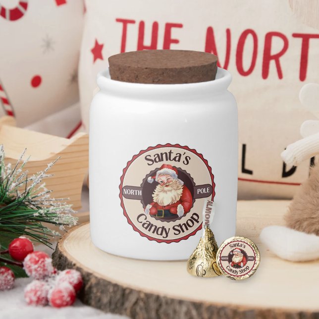Santa's Candy Shop Vintage Style Jar (Creator Uploaded)