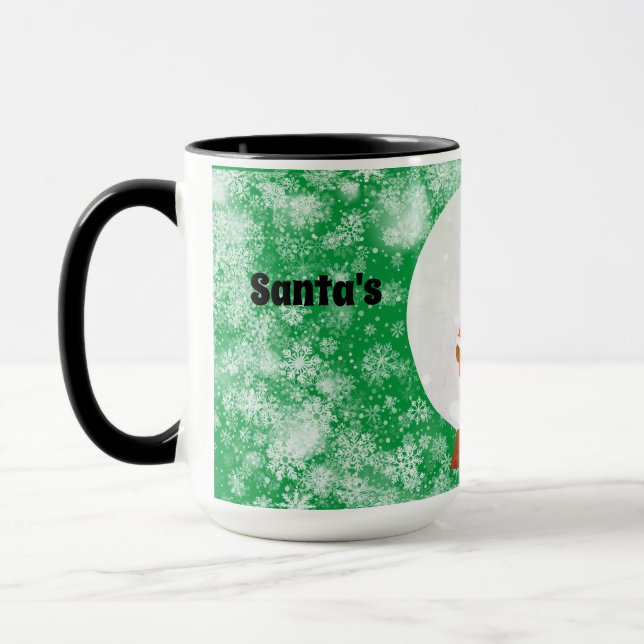 Santa's Christmas Mug (Left)