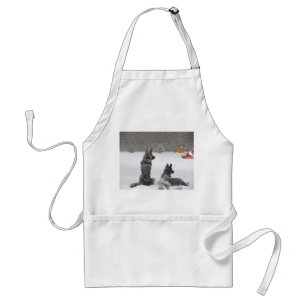 Santa's Coming Adult Apron