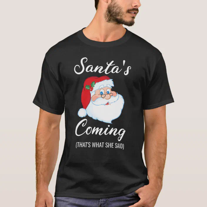 Said Naughty Santa T-Shirt 
