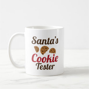 Santa's Cookie Tester Coffee Mug