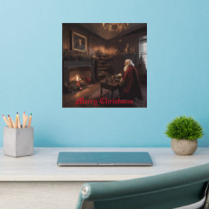 Santa's Cozy Nook Wall Decal