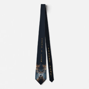 Santa's Crew  Neck Tie