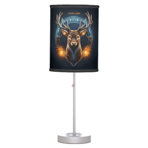 Santas Crew  Table Lamp