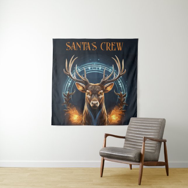 Santa's Crew  Tapestry (In Situ (Horizontal))
