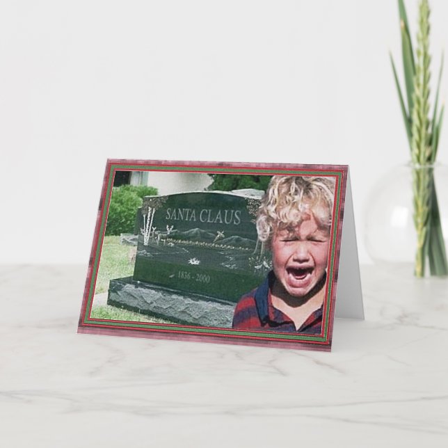 santas dead holiday card (Front)