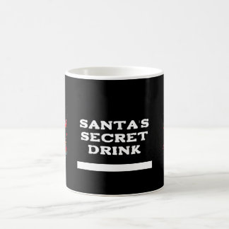 Santa's Drink -Personalized Funny Christmas Coffee Mug