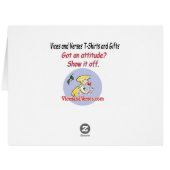 Santa's Driving Card (Back Horizontal)