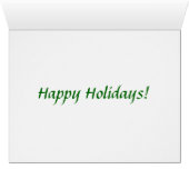 Santa's Driving Card (large) (Inside Horizontal (Bottom))