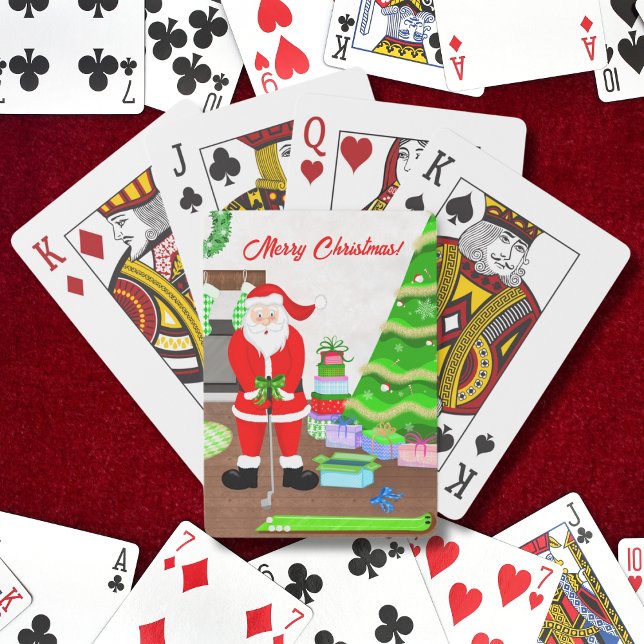 Santa's Early Gift - A Hole-in-One Christmas  Poker Cards (Creator Uploaded)