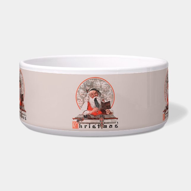 Santa's Expenses Bowl (Front)