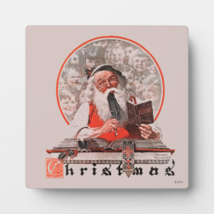 Santa's Expenses Plaque