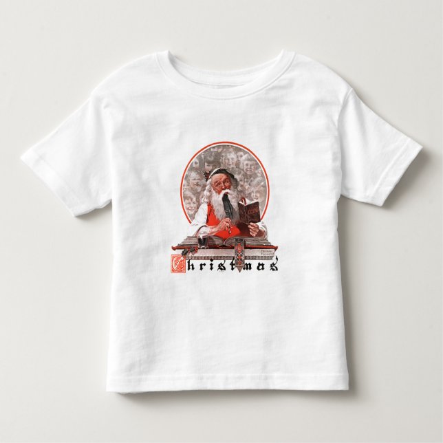 Santa's Expenses Toddler T-shirt (Front)