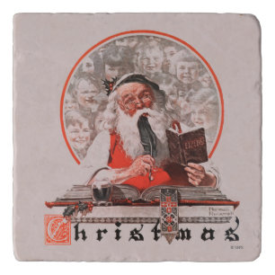 Santa's Expenses Trivet
