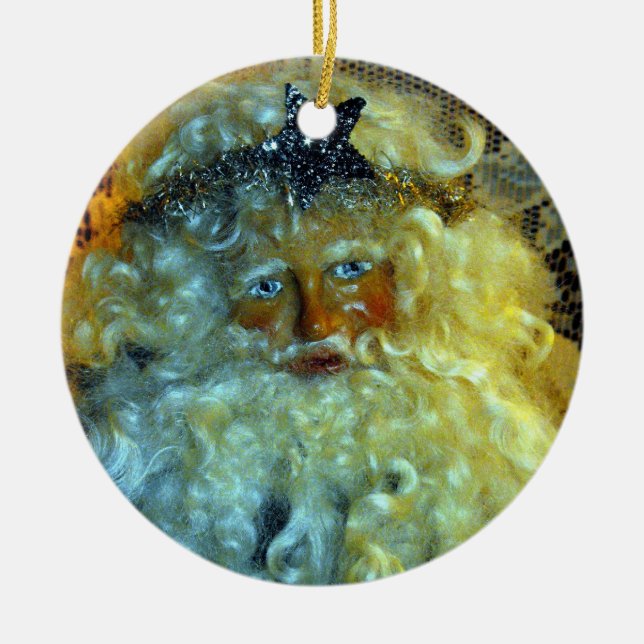 Santa's Face Ornament (Front)