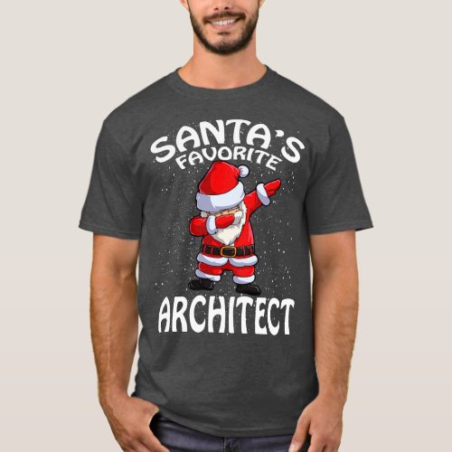Santas Favorite Architect Christmas T_Shirt