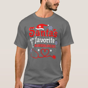 Santas Favorite Audiologist Christmas T-Shirt