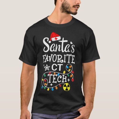 Santas Favorite CT Tech _ Computed Tomography Tec T_Shirt