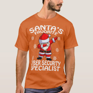 Santas Favorite Cyber Security Specialist Christma T-Shirt