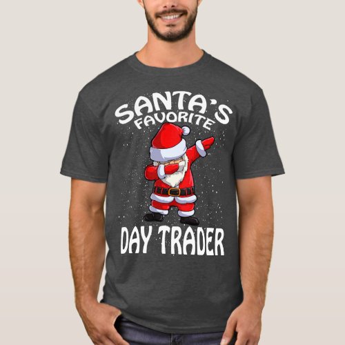 Santas Favorite Day Trader Christmas T_Shirt